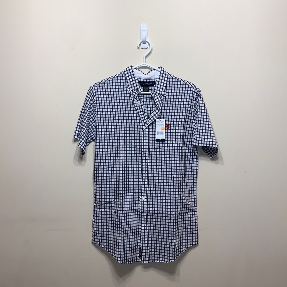 U.S. Polo Assn Short Sleeve Dress Shirt